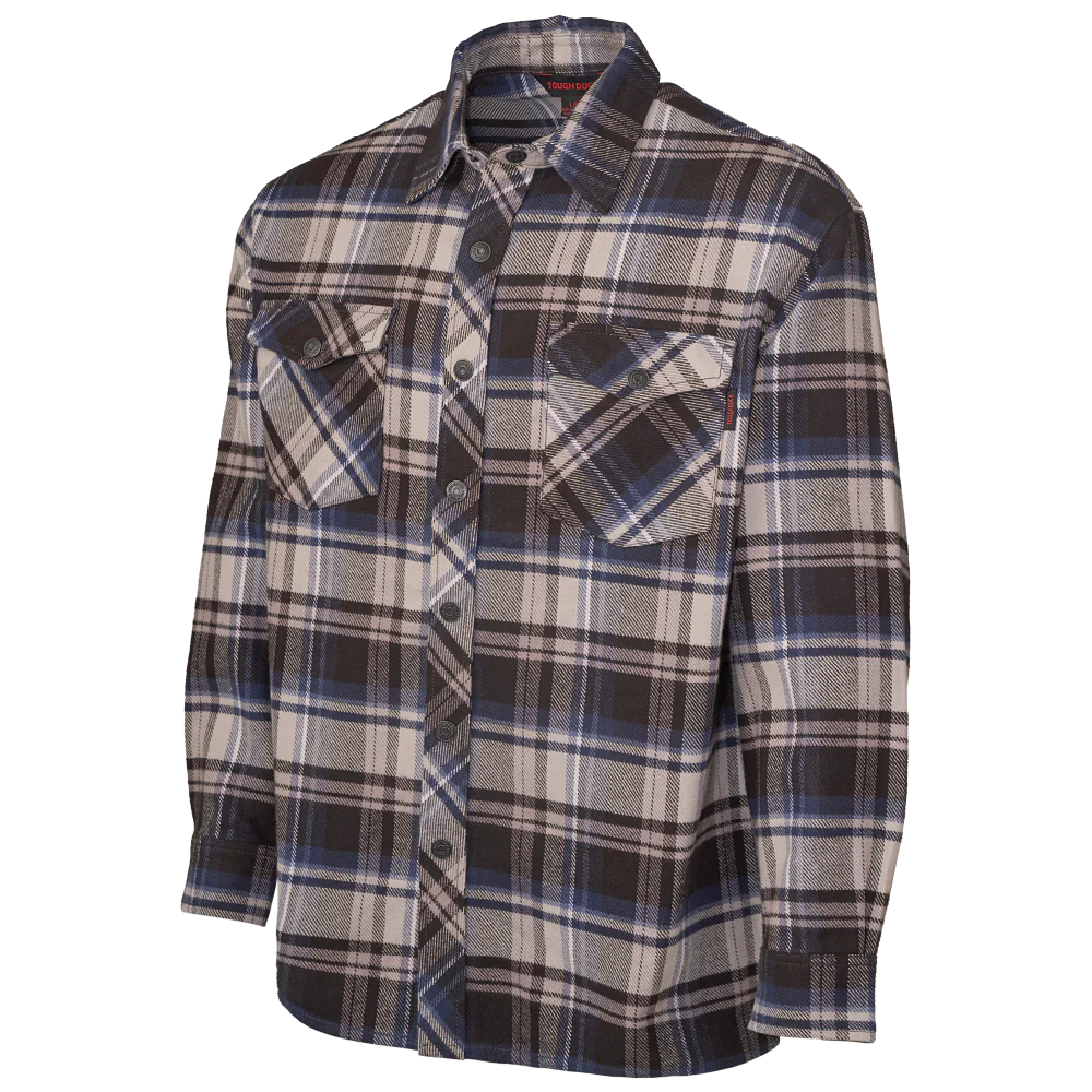 CHEMISE OVERSHIRT EN FLANELLE ÉPAISSE (2 COULEURS) TOUGH DUCK