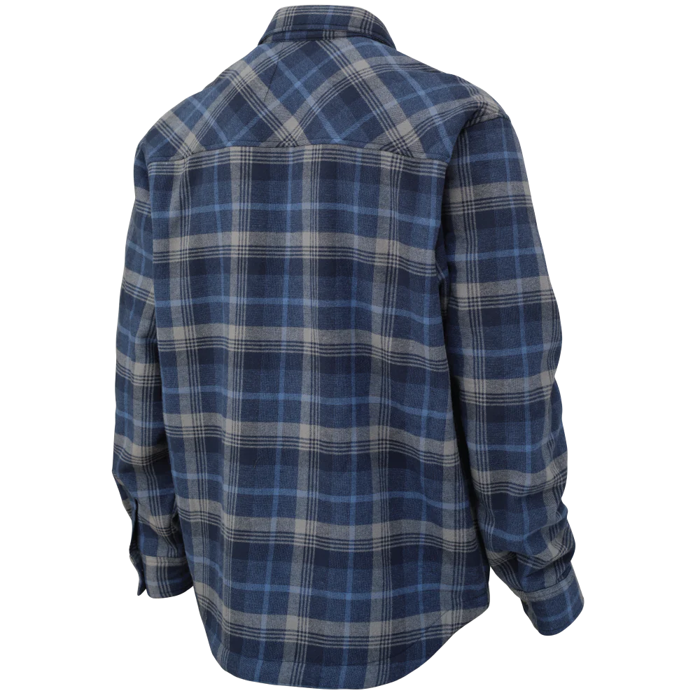 MANTEAU-CHEMISE EN FLANELLE CONTRECOLLÉ À DU SHERPA (3 COULEURS) TOUGH DUCK