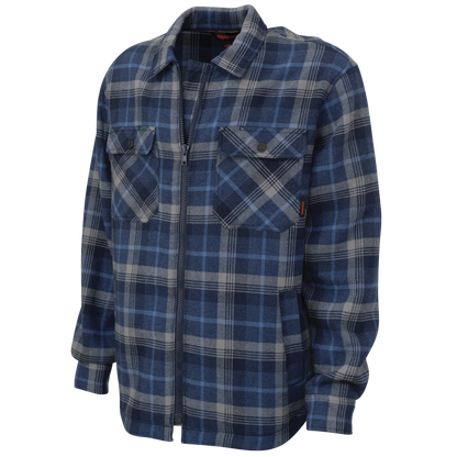 MANTEAU-CHEMISE EN FLANELLE CONTRECOLLÉ À DU SHERPA (3 COULEURS) TOUGH DUCK