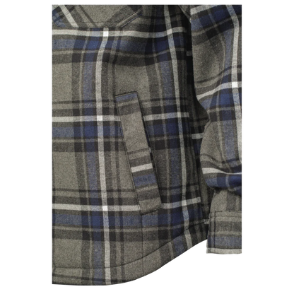 MANTEAU-CHEMISE EN FLANELLE CONTRECOLLÉ À DU SHERPA (3 COULEURS) TOUGH DUCK
