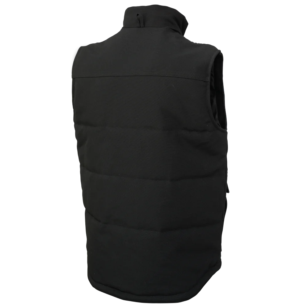 VESTE WOODSMAN DOUBLÉE NOIR TOUGH DUCK