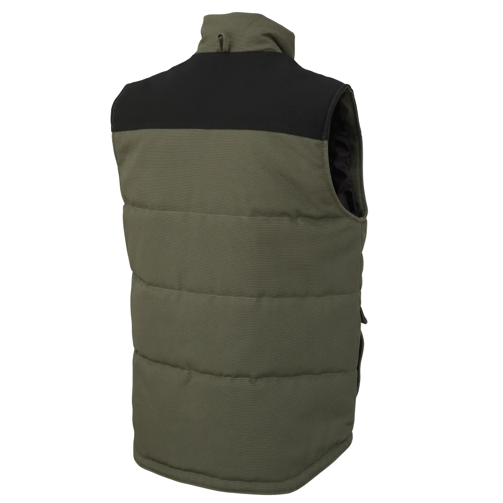VESTE WOODSMAN DOUBLÉE VERT NOIR TOUGH DUCK