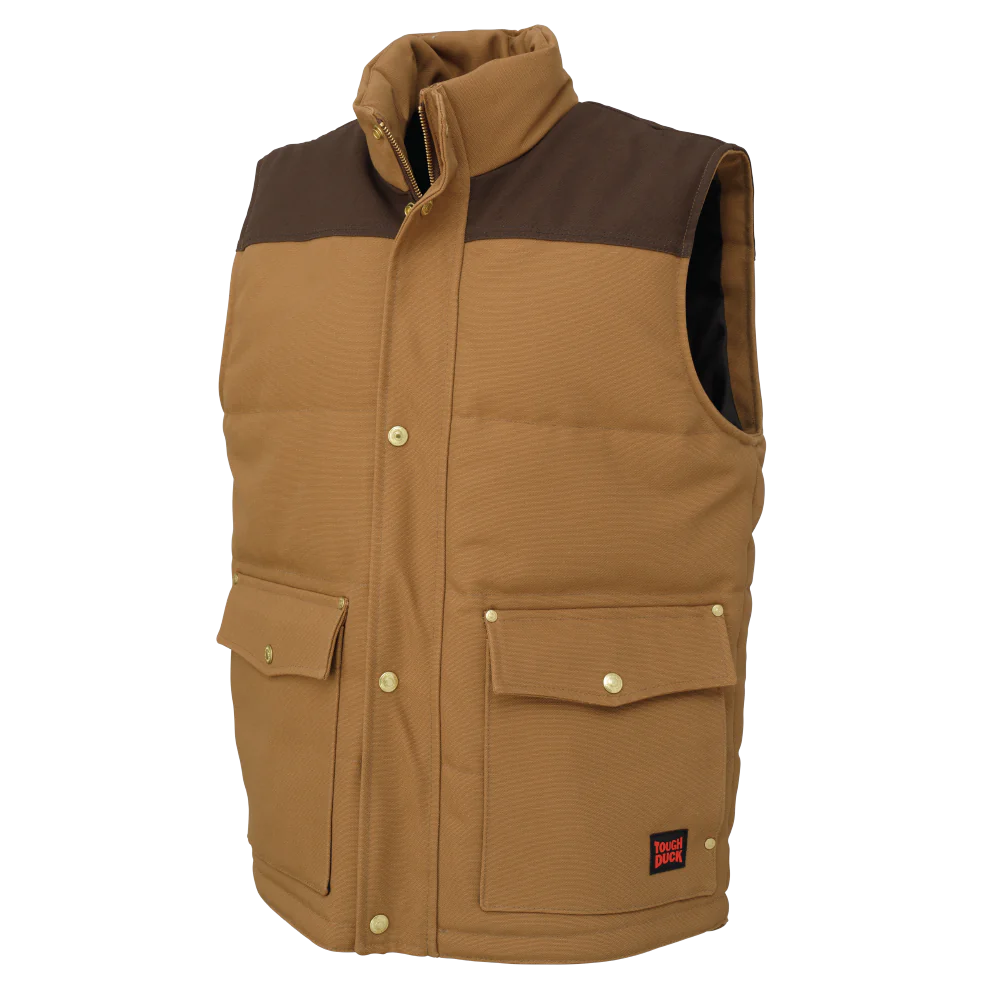 VESTE WOODSMAN DOUBLÉE BRUN TAN TOUGH DUCK