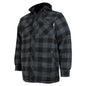 CHEMISE DE TRAVAIL EN FLANELLE DOUBLÉE AVEC CAPUCHON (3 COULEURS) GATTS