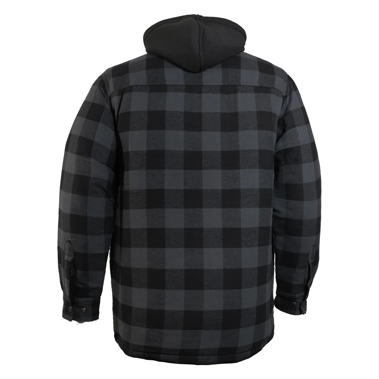 CHEMISE DE TRAVAIL EN FLANELLE DOUBLÉE AVEC CAPUCHON (3 COULEURS) GATTS